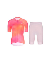 RIVANELLE maillot corto y pantalón corto - COSMA - rosa/naranja